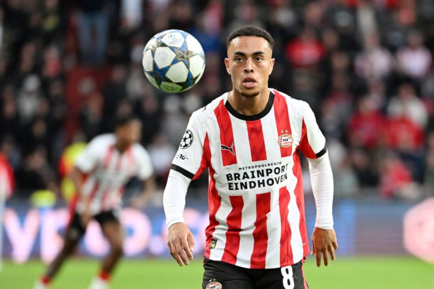 Sergiño Dest. Photo credit: PSV Media.