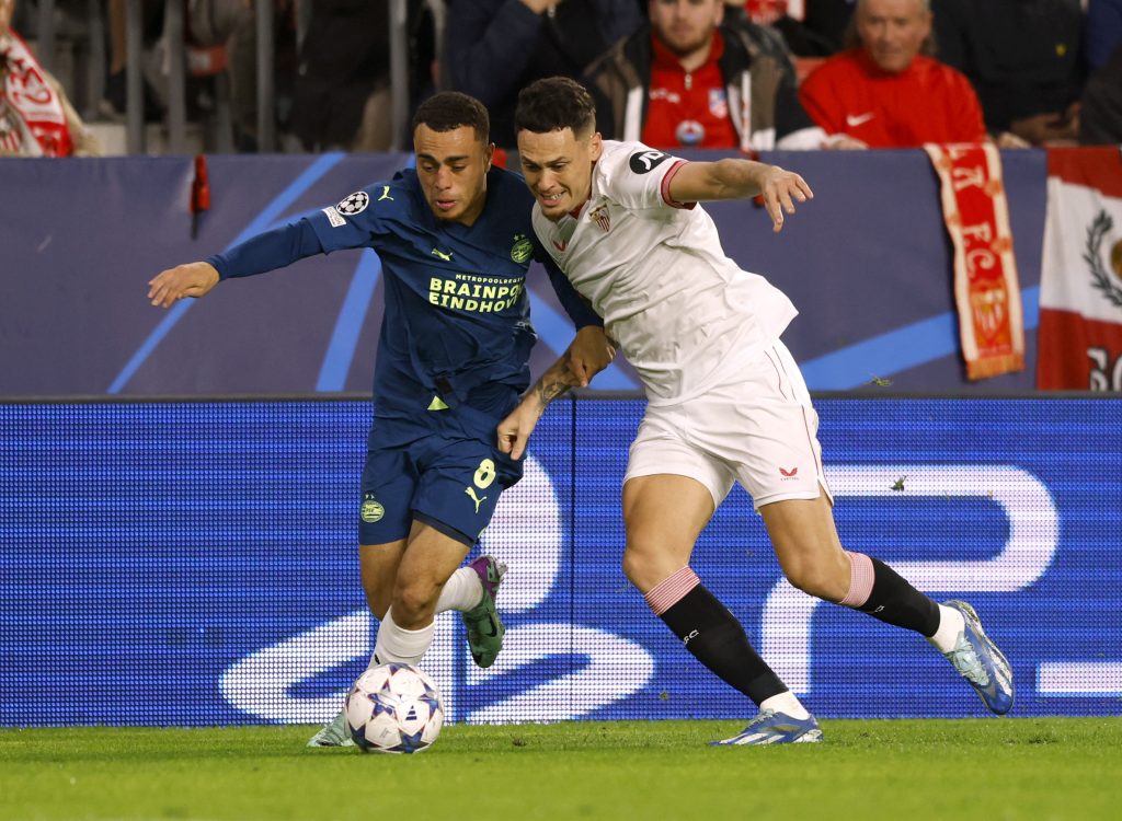 Sergiño Dest. Photo credit: PSV Media.