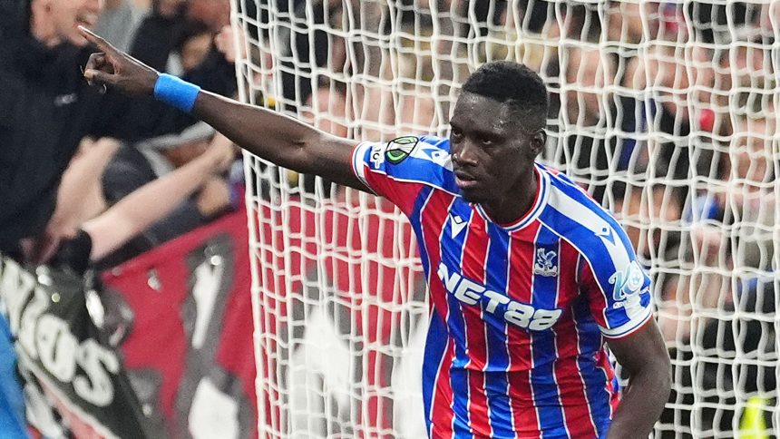 Ismaila Sarr scored twice for Crystal Palace against AZ (Photo Credit: Crystal Palace - X)