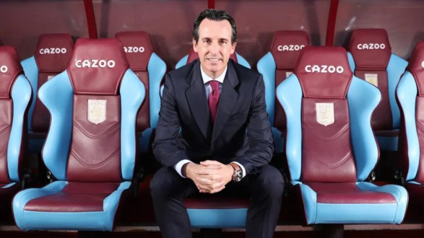 Unai Emery (Photo Credit: Aston Villa X handle)