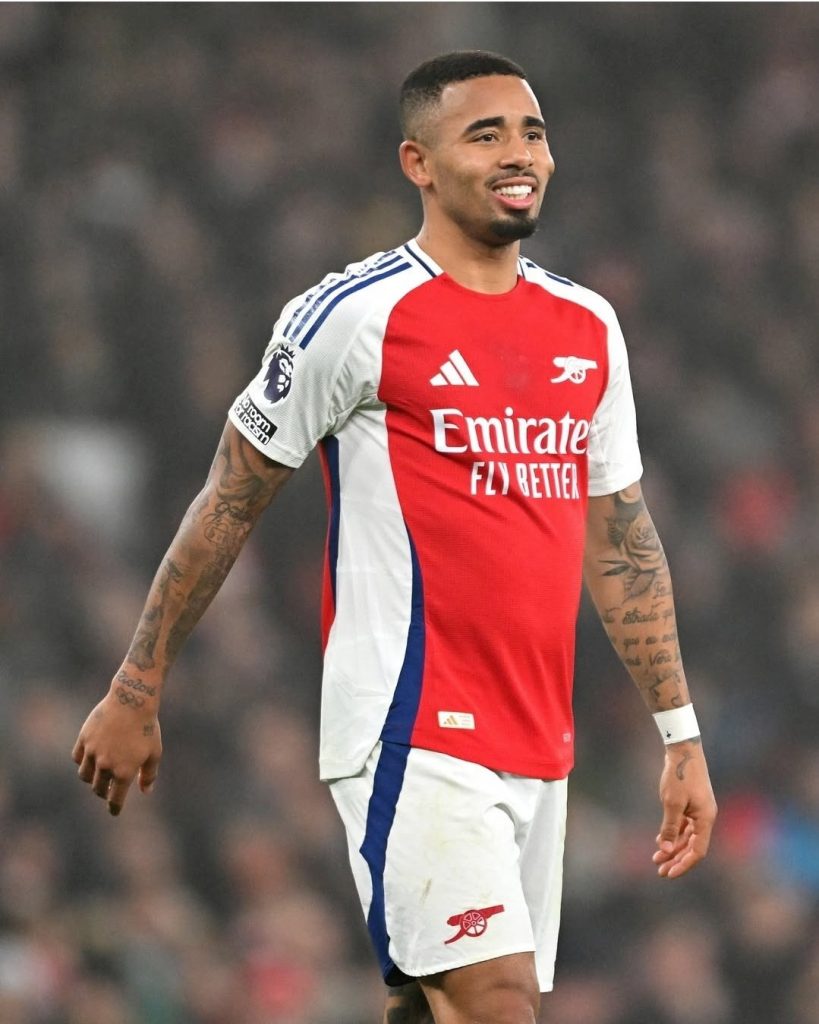 Gabriel Jesus (Photo Credit: Gabriel Jesus via X)