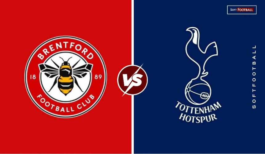 Brentford vs Tottenham. (Photo credit: Softfootball media)