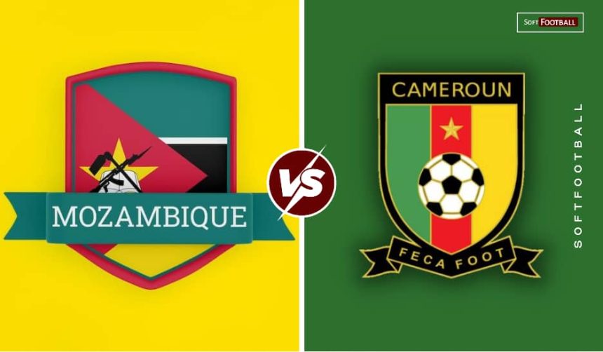Mozambique vs Cameroon.(Photo credit: softfootball media )