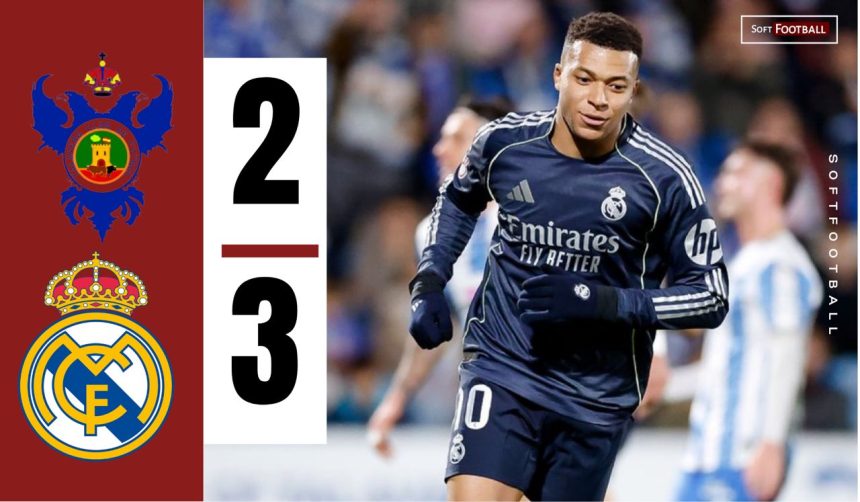 Talavera vs Real Madrid (Photo Credit: Softfootball Media)