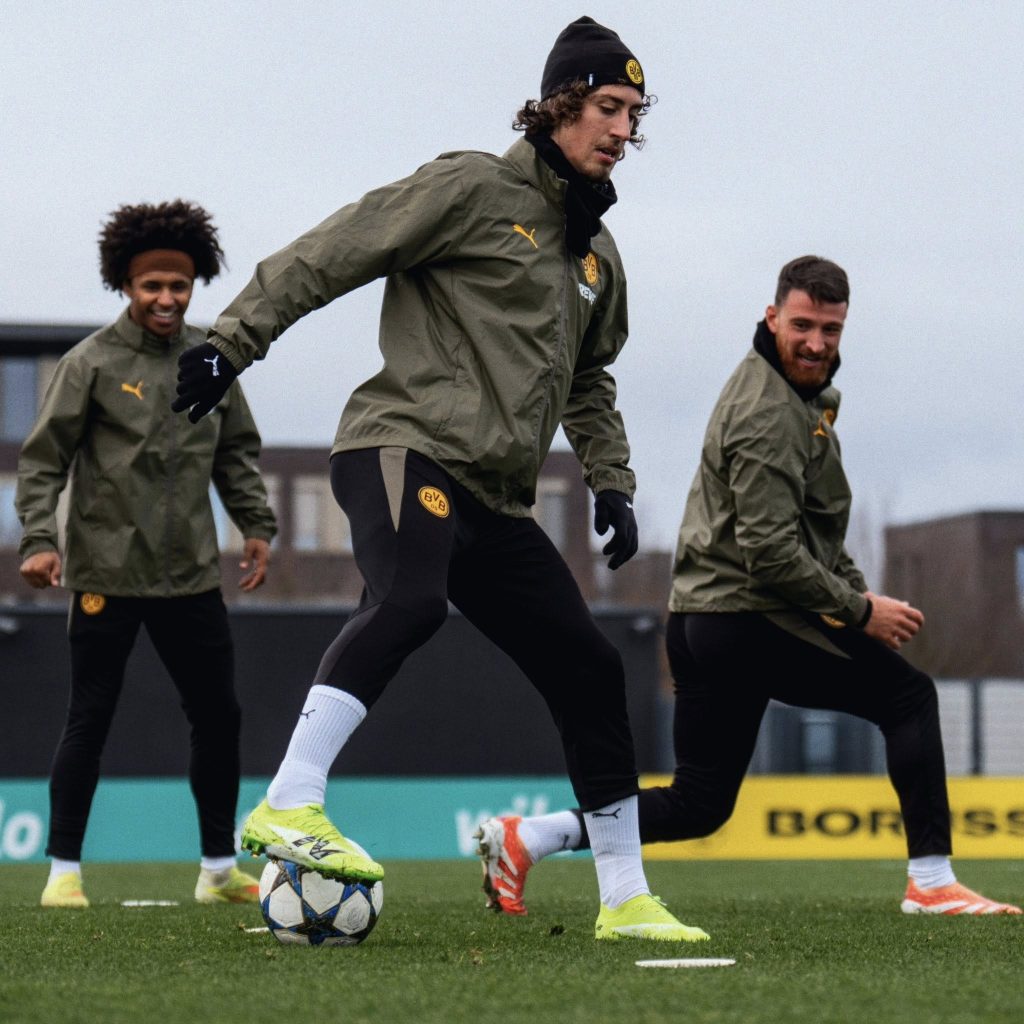 Borussia Dortmund players in training (Photo Credit: Borussia Dortmund facebook page)