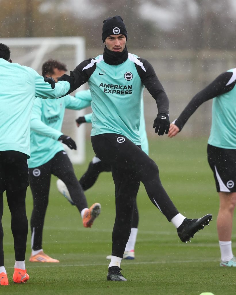 Brighton players in training (Photo Credit: Brighton facebook page)