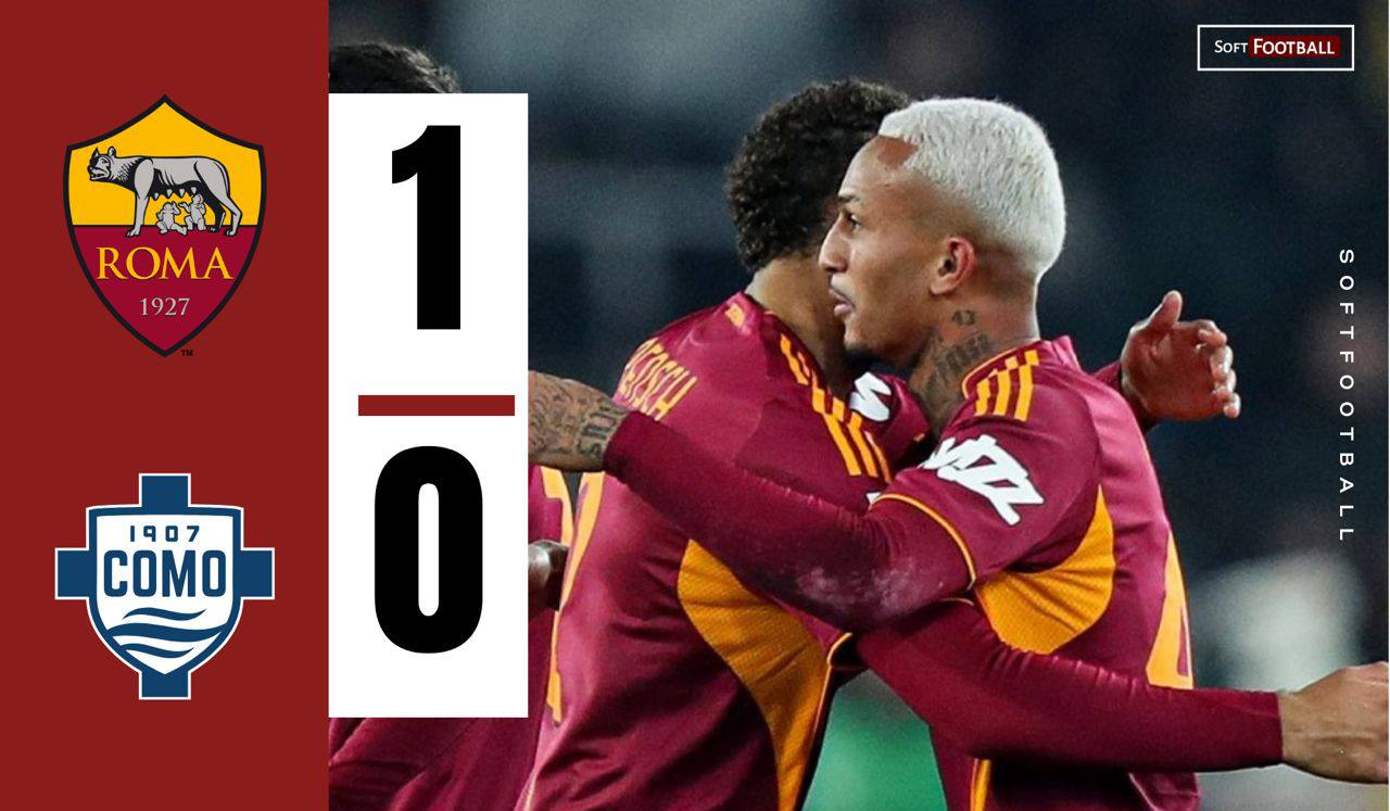AS Roma vs Como FC (Photo Credit: Softfootball Media)