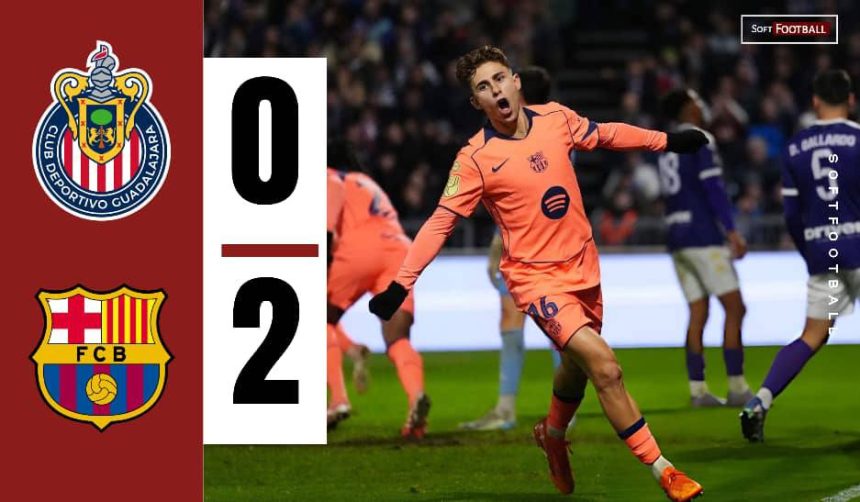 Guadalajara vs Barcelona (Photo Credit: Softfootball Media)