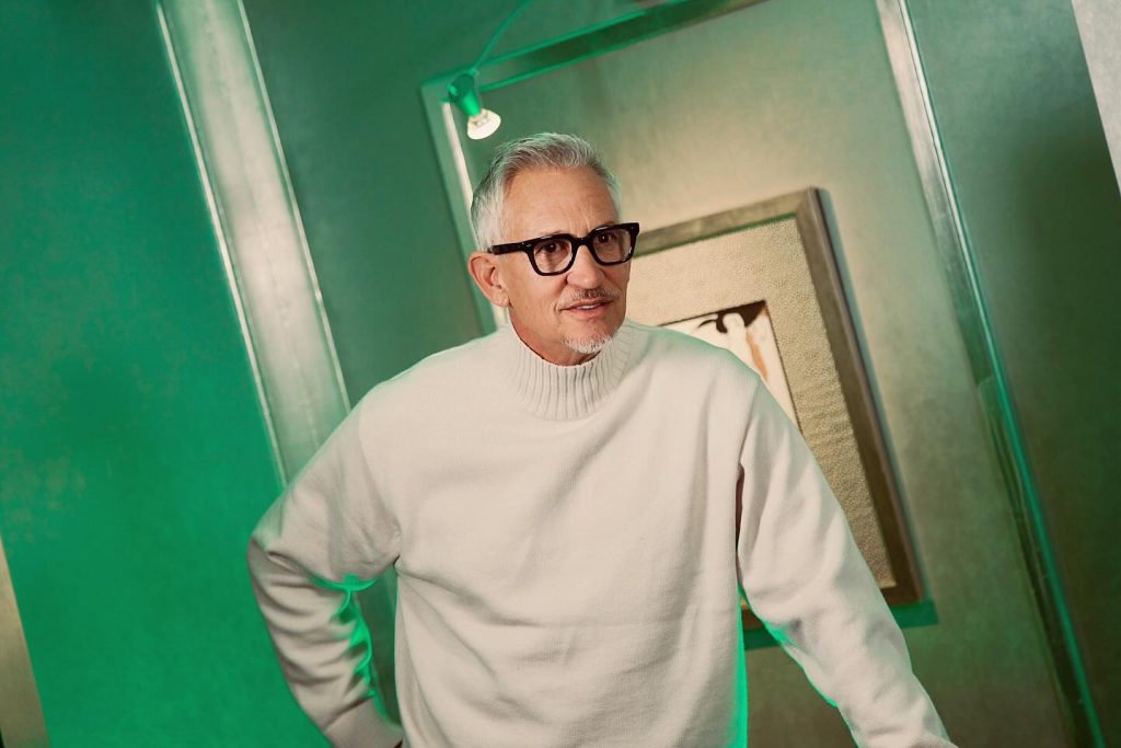 Gary Lineker on the One Obi Podcast show (Photo Credit: The One Obi podcast via X)