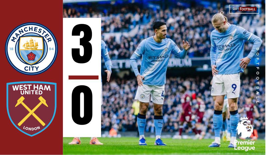 Manchester City vs West Ham (Photo Credit: Softfootbal Media)