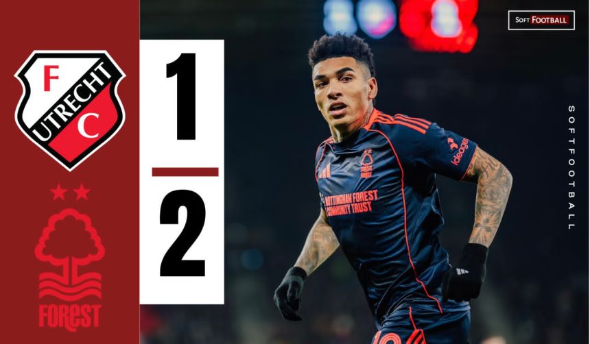 Nottingham Forest win against Utrecht (Photo Credit: Softfootball)
