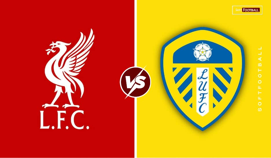 Liverpool vs Leeds united. (Photo credit: Softfootball media)