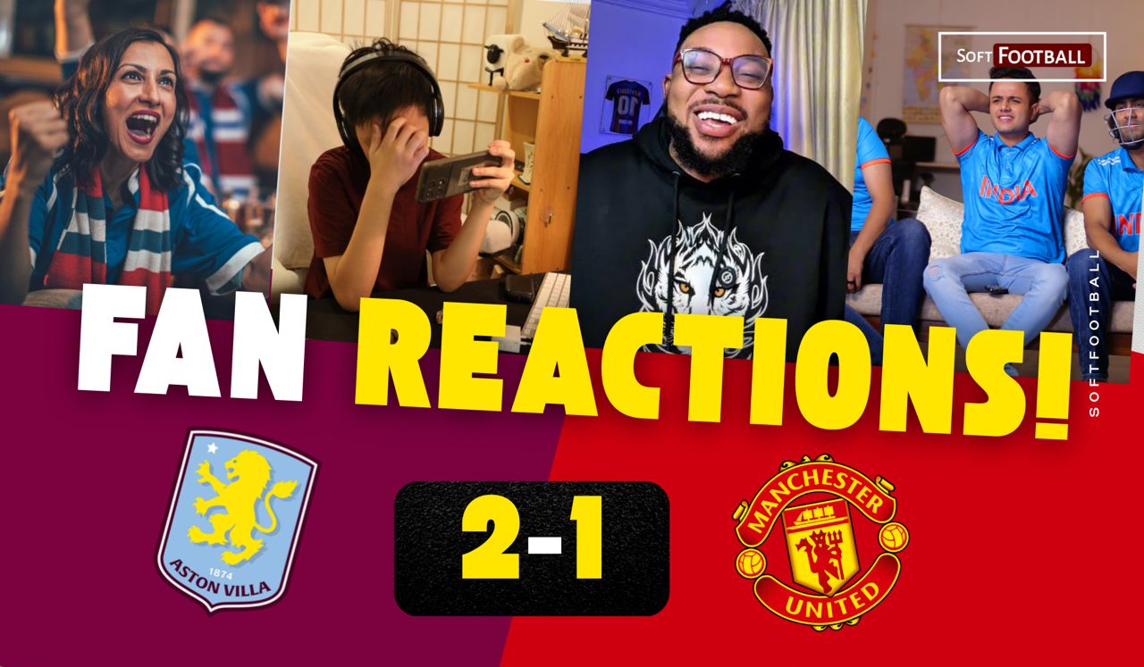 Aston villa vs Manchester united (Photo Credit: Softfootball Media).