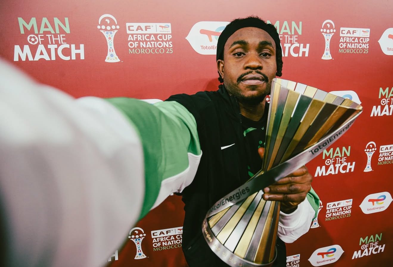 Ademola Lookman Named Man of the Match in Super Eagles’ 3–2 Win Over Tunisia - Photo Credit : Ademola Lookman, X