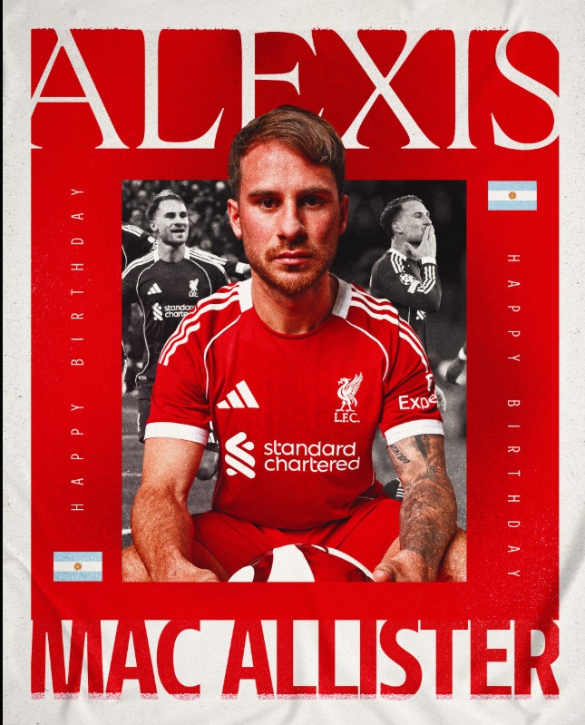 Alexis Mac Allister. (Photo Credit: Liverpool Media).