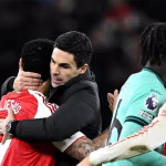Mikel Arteta and Gabriel Jesus (Photo Credit: Arsenal website)