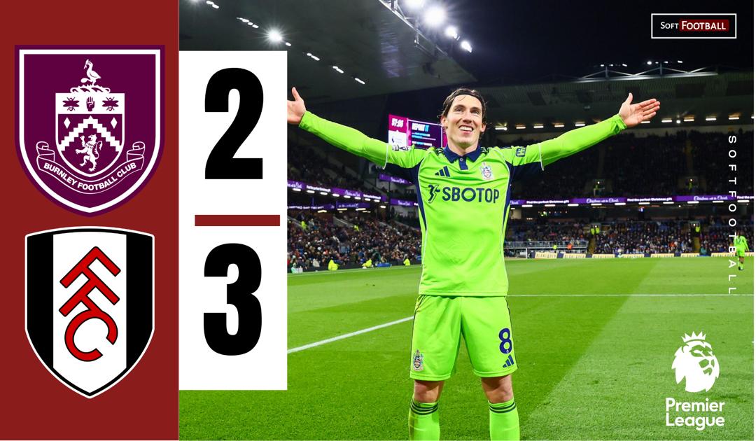 Burnley v Fulham. (Photo Credit: Softfootball Media).