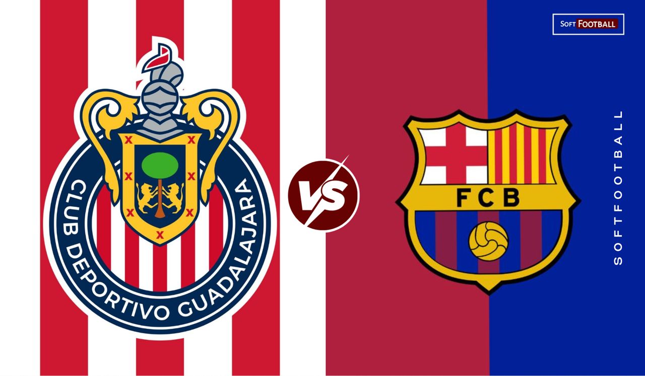 CD Guadalajara vs Barcelona. (Photo Credit: Softfootball Media).