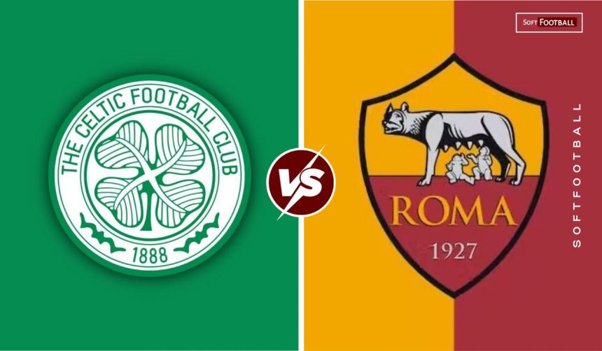 Celtic vs AS Roma. (Photo Credit: Softfootball Media).
