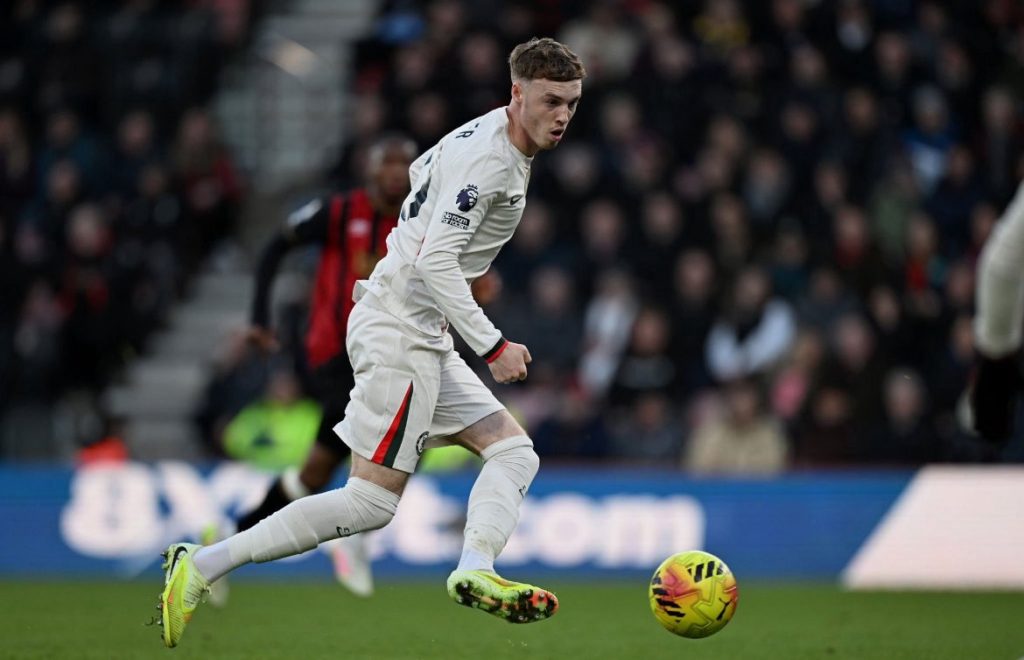 Cole Palmer in action. (Photo Credit: Chelsea Media).