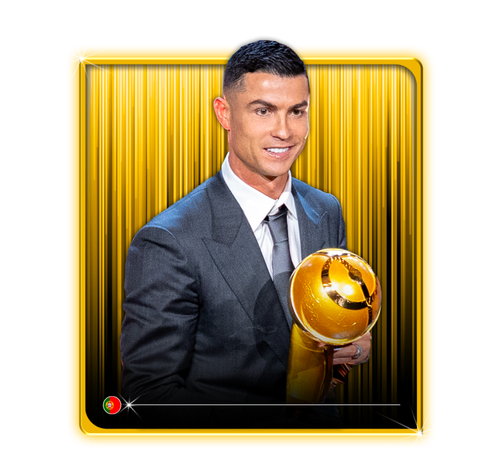 Cristiano Ronaldo Wins Best Middle East Player Award at 2025 Globe Soccer Awards - Photo Credit : Globesoccer, Official Website 