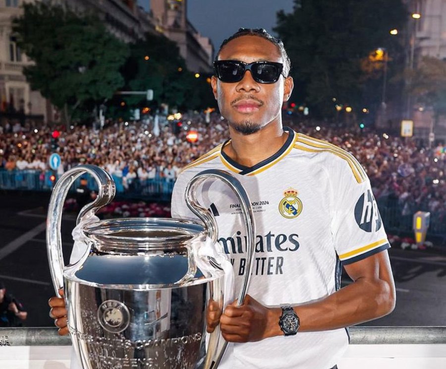 David Alaba. (Photo Credit: Fabrizio Romano Media).