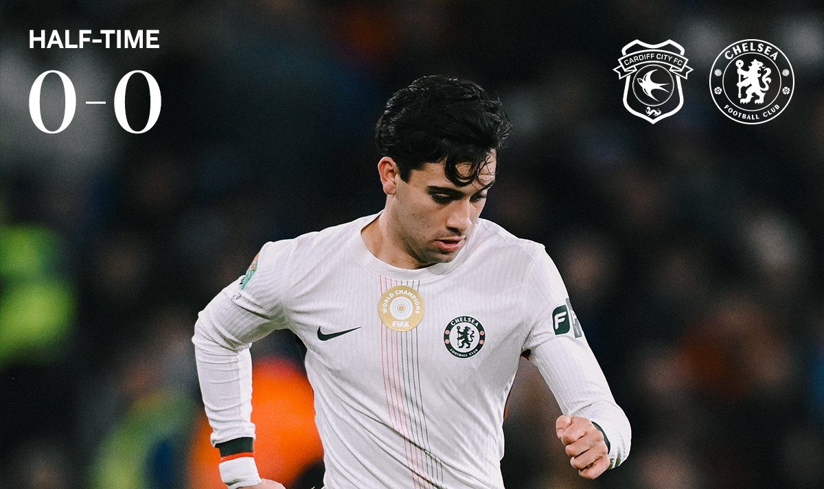 Dull Opening as Chelsea Struggle to Find Rhythm Against Cardiff City - Photo Credit : Chelsea X