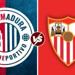 Extremadura vs Sevilla. (Photo Credit: Softfootball Media).