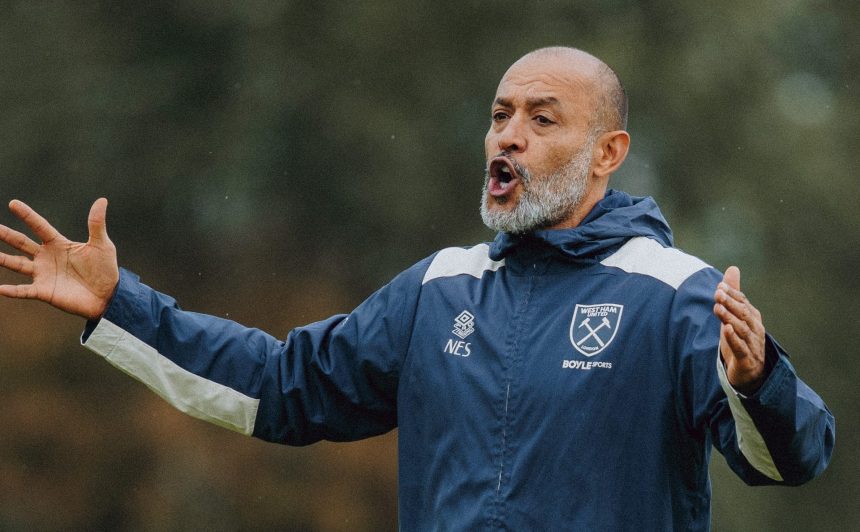 Nuno Espírito Santo (Photo Credit: West Ham Via X)