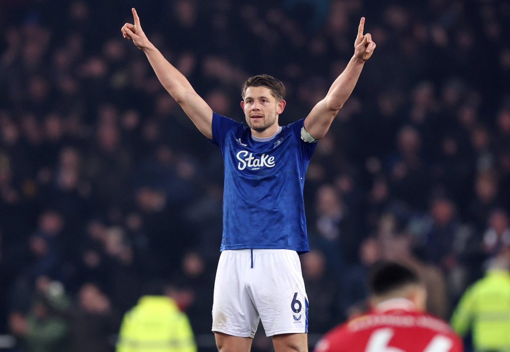 James Tarkowski (Photo Credit: Everton Media via X)