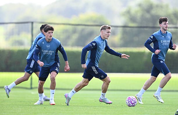 Martin Odegaard of Arsenal (Photo Credit: Arsenal via X)