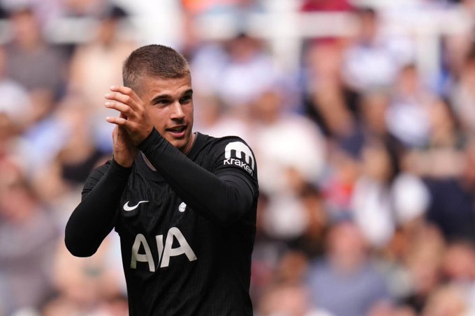 Luka Vušković of Tottenham (Photo Credit: Tottenham via X)