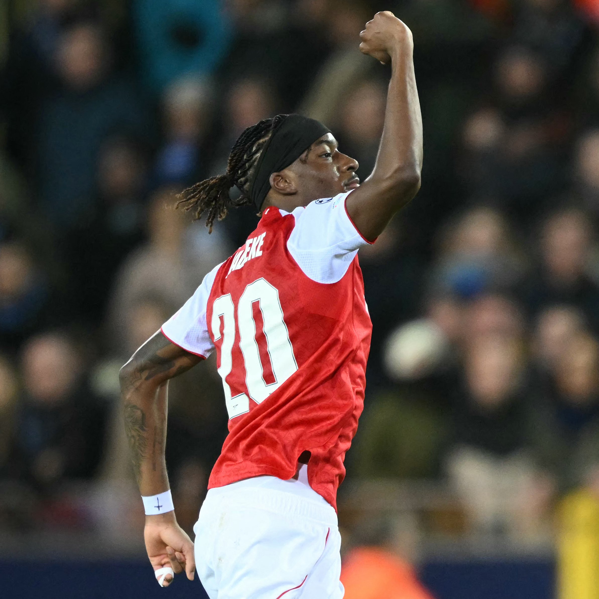 Noni Madueke (Photo Credit: Arsenal via X)