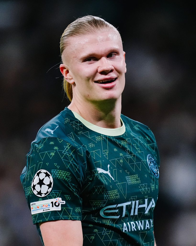Haaland (Photo Credit: Manchester City via X)