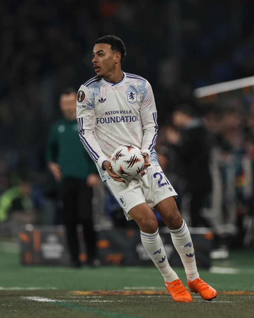 Morgan Rodgers of Aston Villa (Photo Credit Villa via X)