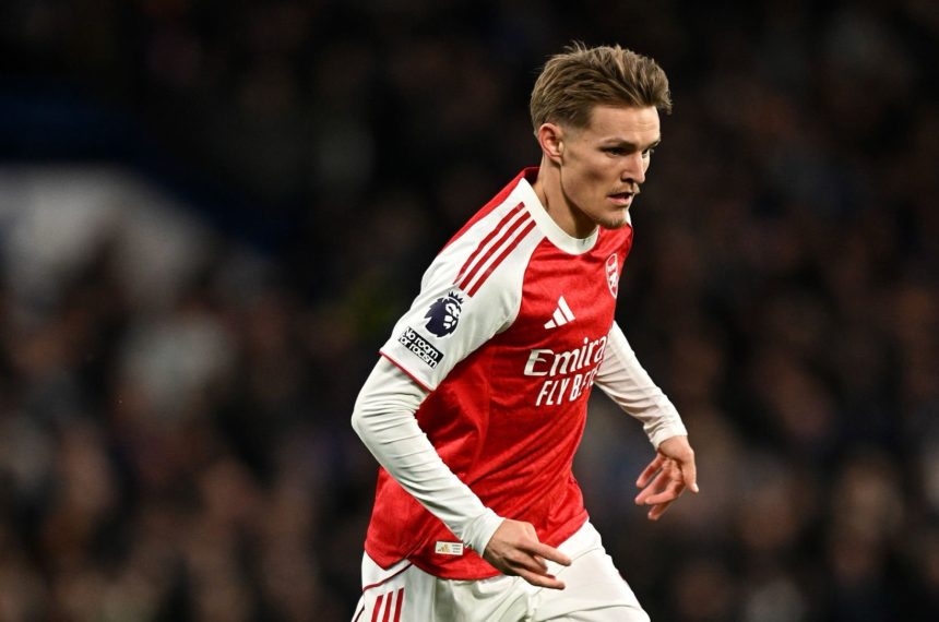 Martin Odegaard of Arsenal (Photo Credit: Arsenal via X)