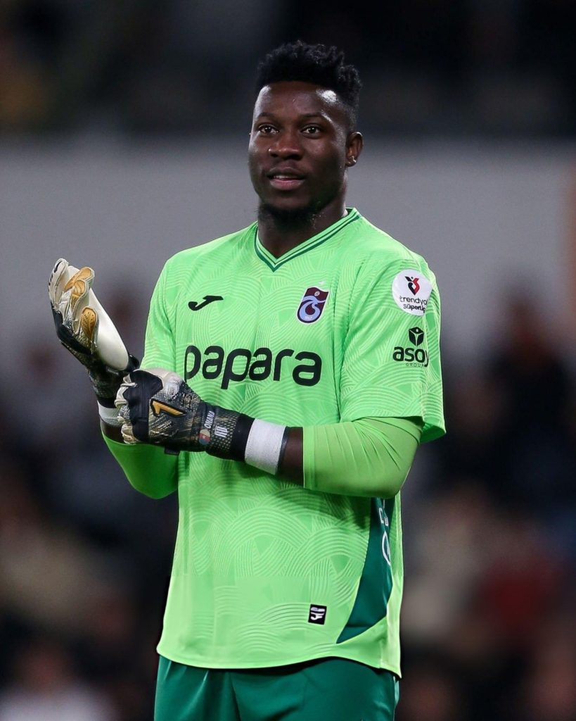André Onana (Photo Credit: Trabzonspor Media Via X)
