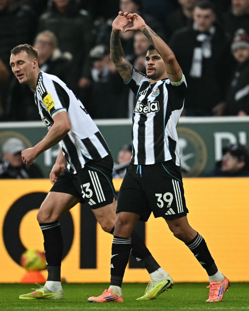 Bruno Guimarães (Photo Credit: Newcastle via X)