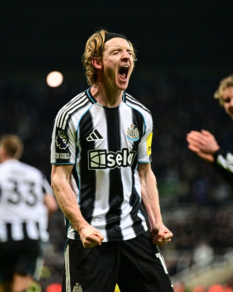 Anthony Gordon (Photo Credit: Newcastle via X)