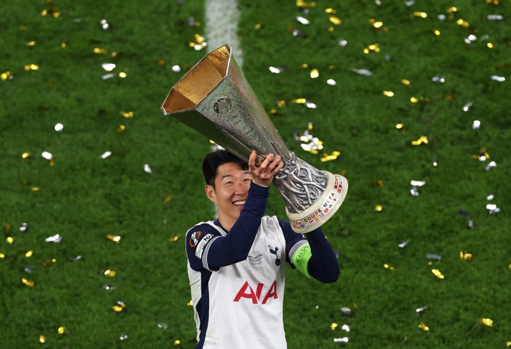 Heung-Min Son (photo credit : Tottenham Media via X)