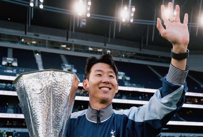 Heung-Min Son (photo credit : Tottenham Media via X)