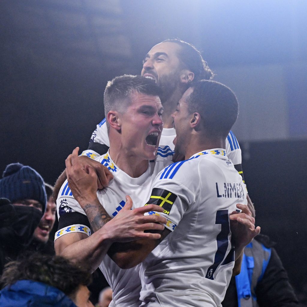 Leeds United players (Photo Credit: Leeds United via X)