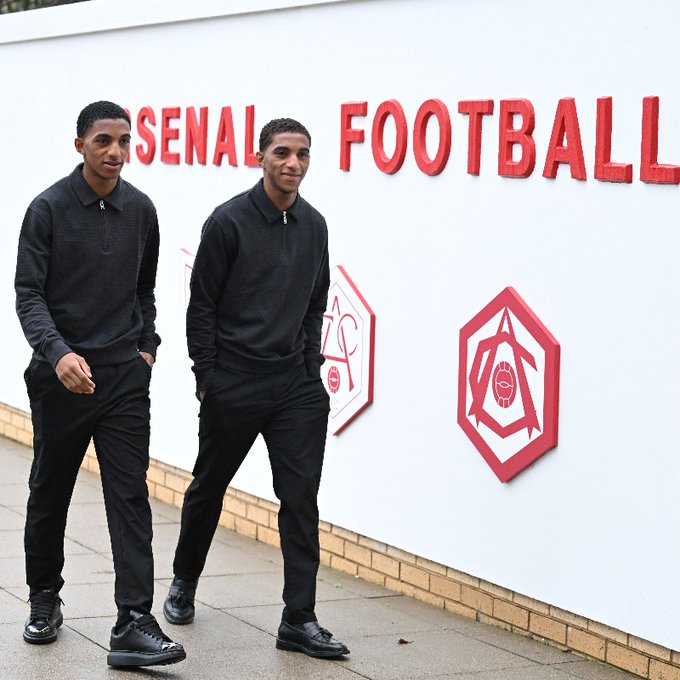 Edwin and Holgér Quintero (Photo Credit: Arsenal via X)