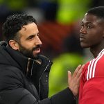 Rúben Amorim and Kobbie Mainoo (Photo Credit: Manchester United Media Via X)