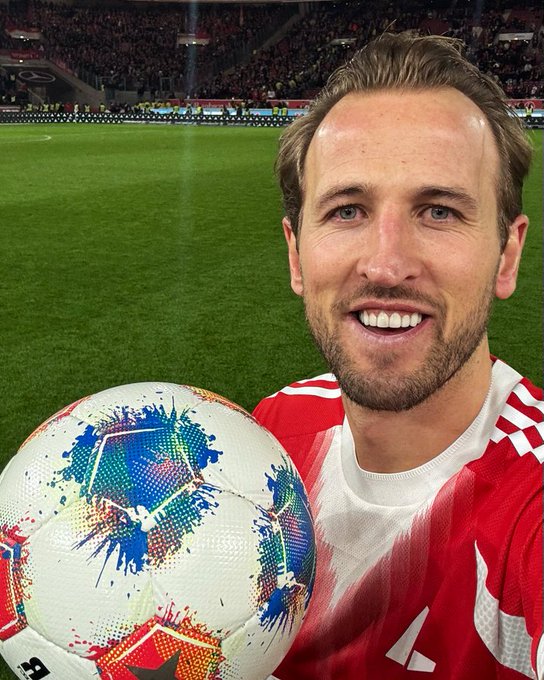 Harry Kane of bayern (Photo Credit: Bayern via X)