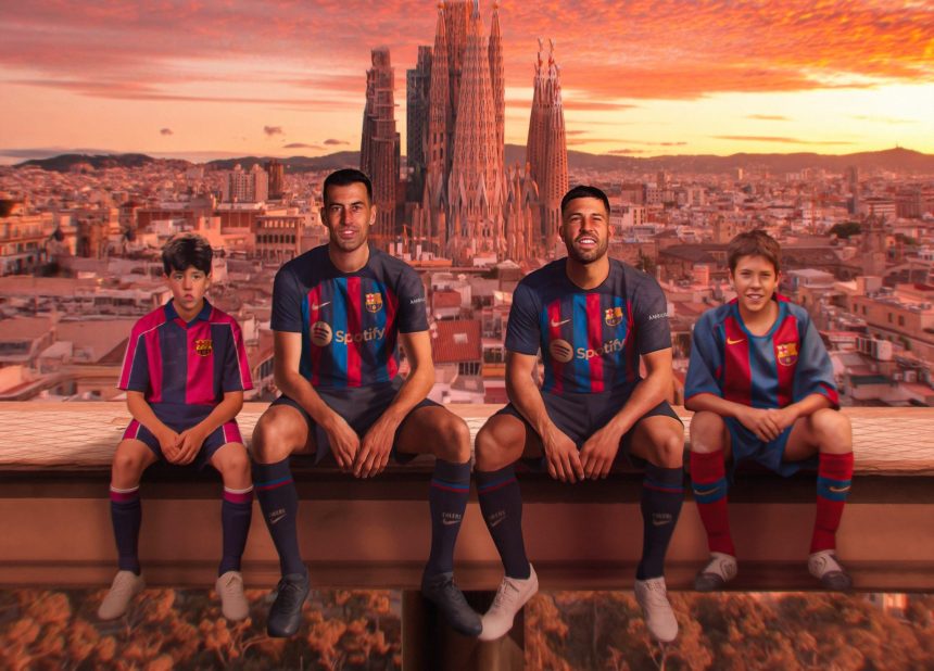 Sergio Busquet and Jordi Alba (Photo Credit: Barca via X)