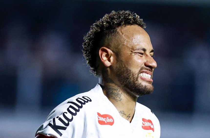 Neymar (Photo Credit: Santos via X)
