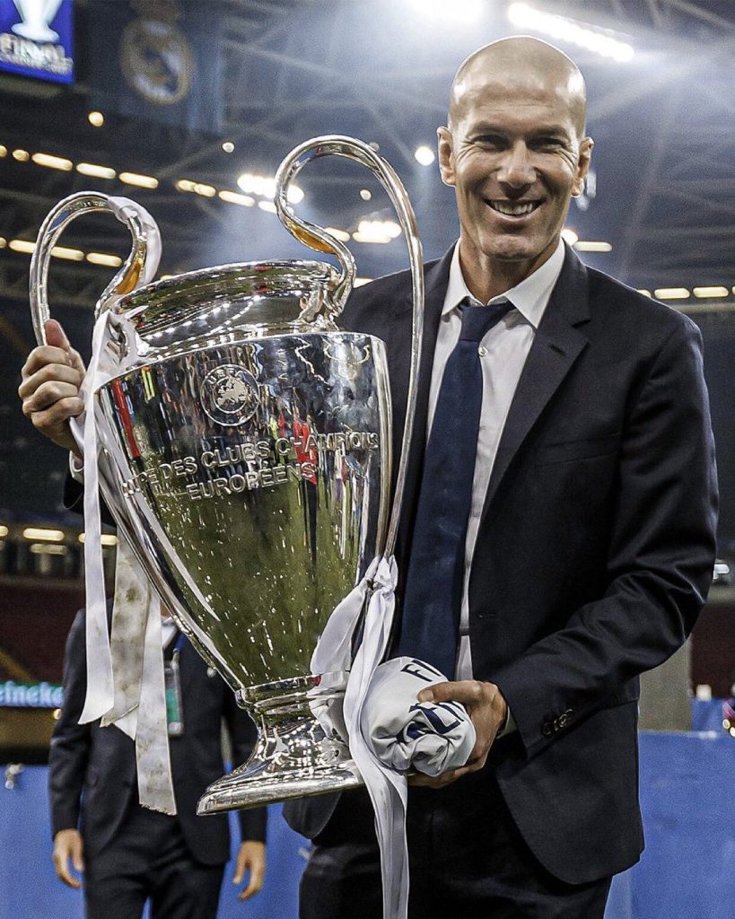 Zinedine Zidane (Photo Credit: Real Madrid Media Via X)