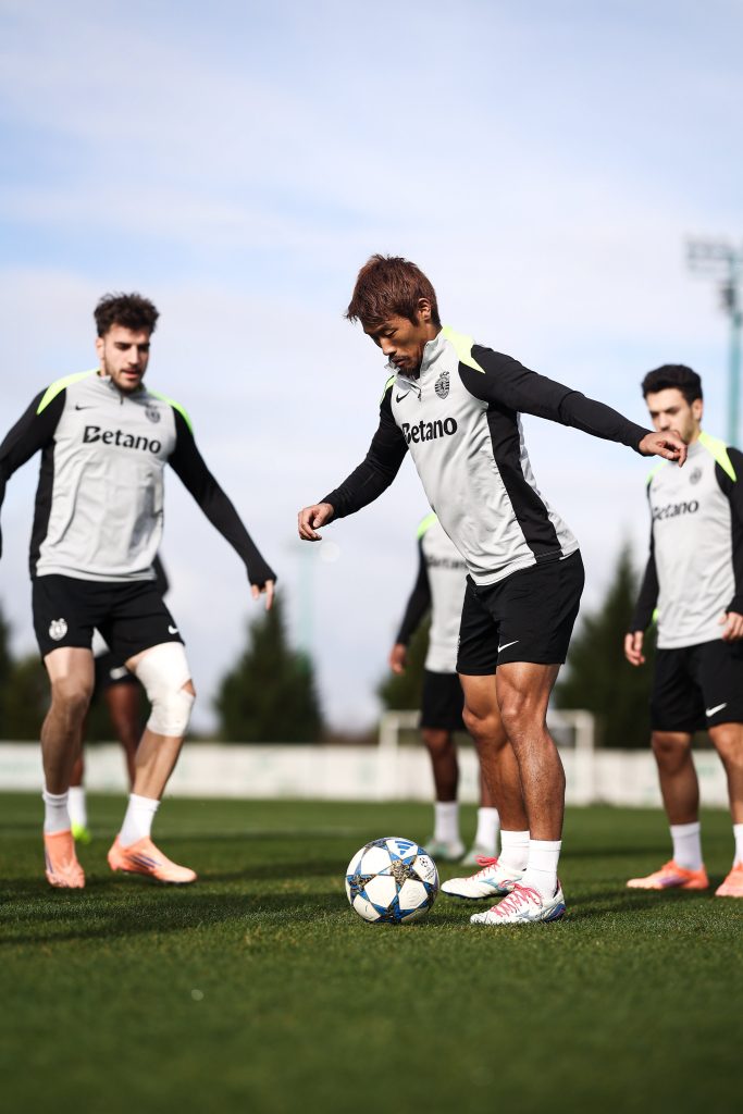 Sporting CP players in training (Photo Credit: Sporting CP via X)