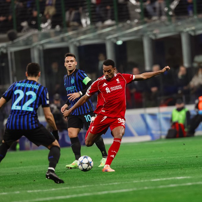 Ryan Gravenberch of Liverpool (Photo Credit: Liverpool via X)